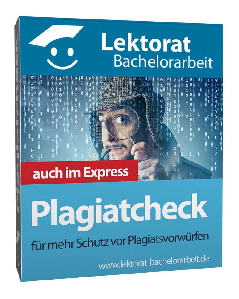 Plagiatsprüfung für eine Bachelorarbeit Plagiatsprüfung für eine Bachelorarbeit