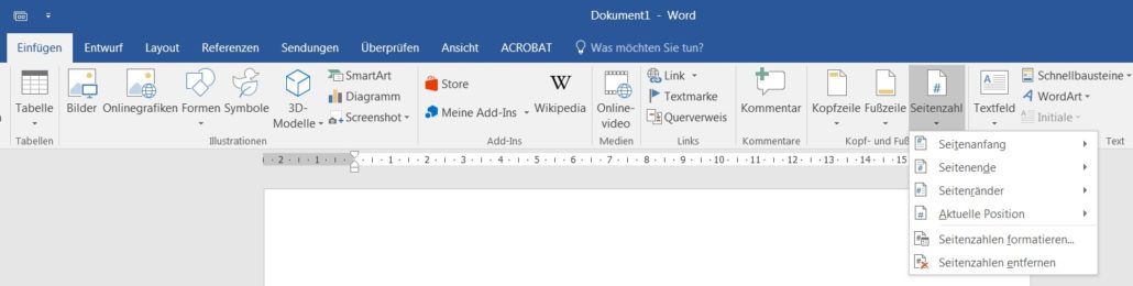 SEITENNUMMERIERUNG IN WORD | Tipps + Anleitung zur ...
