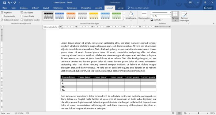 ABBILDUNGEN UND ÜBERSICHTEN | Viele Tipps für die Bachelorarbeit