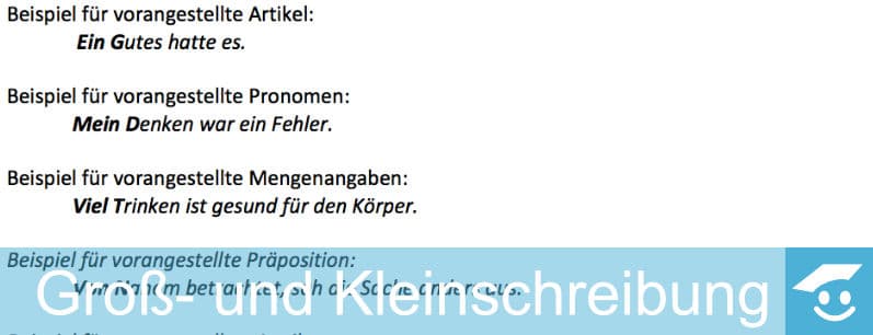 Regeln Zur Groß Und Kleinschreibung Groß- und Kleinschreibung | Regeln + Beispiele für die Bachelorarbeit