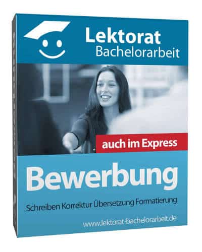 Korrektur von Bewerbung & Lebenslauf